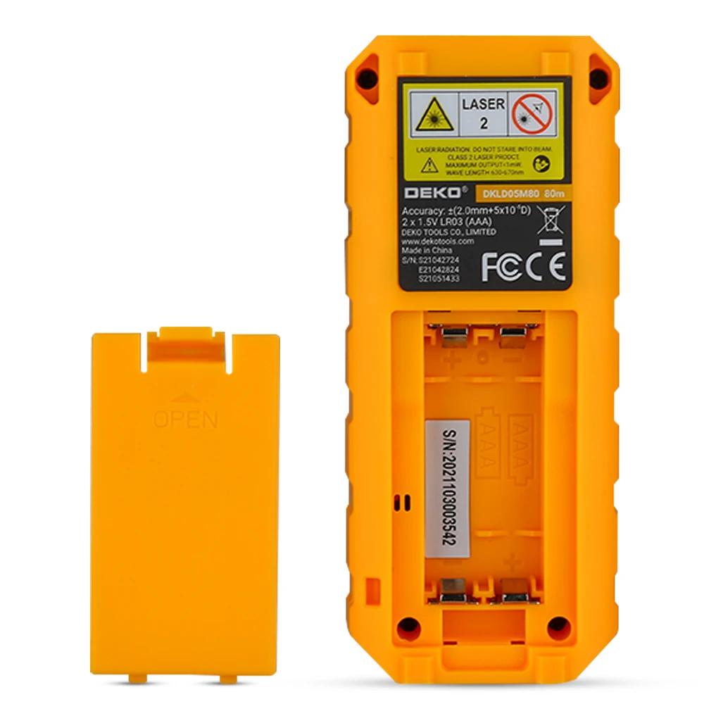 Télémètre laser DEKO DKLD05 mini 40M à 100M - Outil compact pour pêche précise