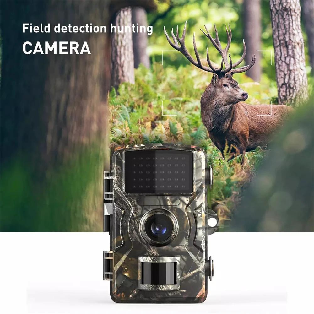 Mini caméra chasse compacte infrarouge détection mouvement pour surveillance discrète extérieure