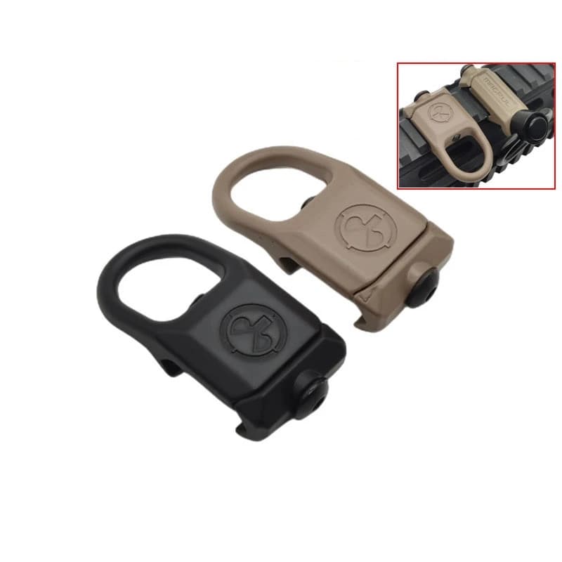 Monture QD tactique pour lunette de fusil de pêche AR15 - Compatible rail 20mm