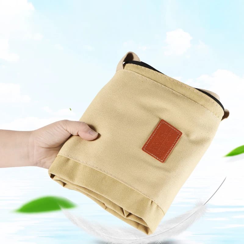 Grand sac pêche toile capacité maximale rangement cannes leurres étanche pliable extérieur