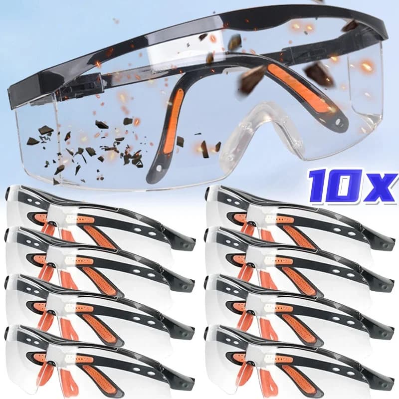 Lunettes de protection pêche anti-sable - Protection oculaire complète pour pêcheurs sportifs