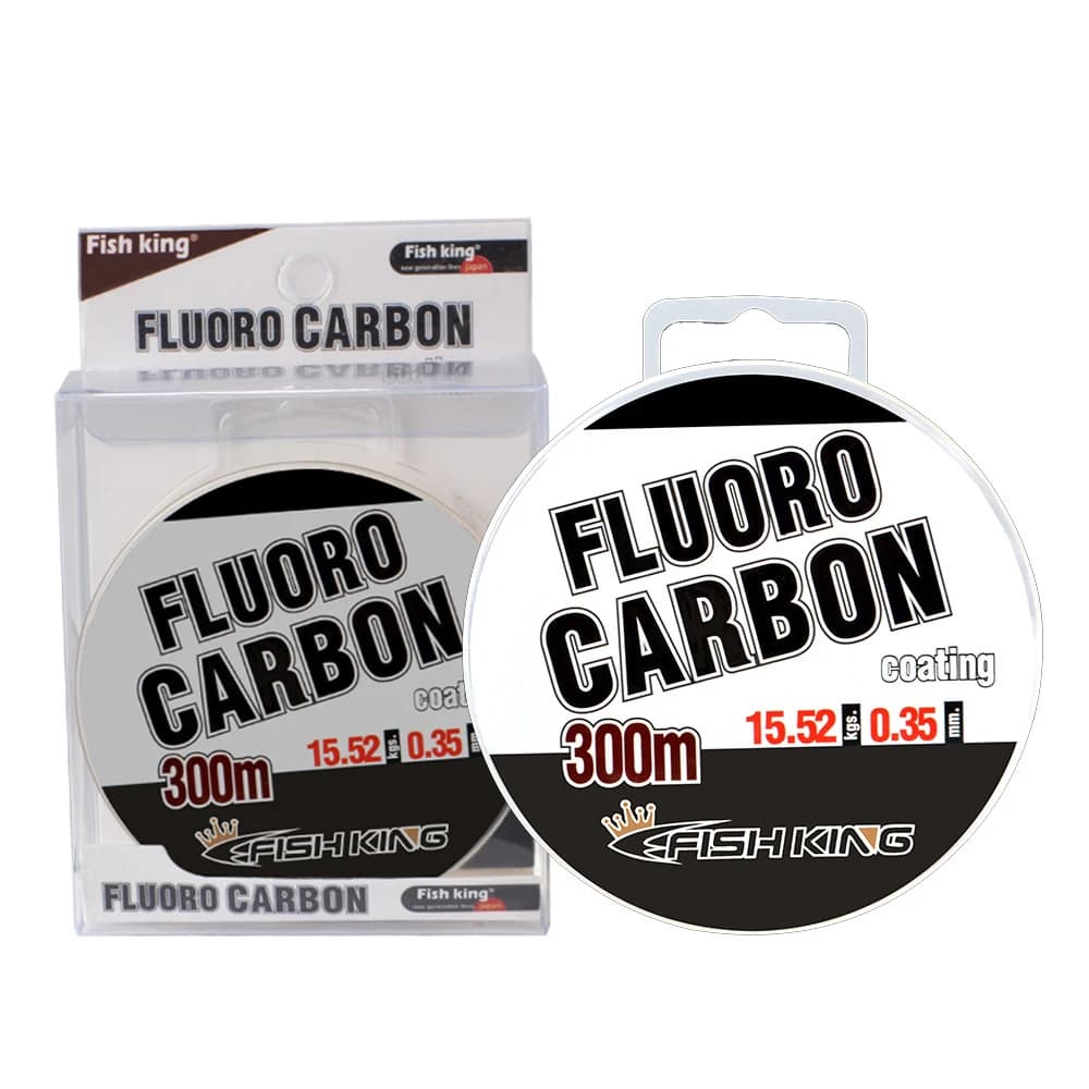 Ligne de pêche monofilament Nylon fluorocarboné 300m super résistante pour carpe professionnelle