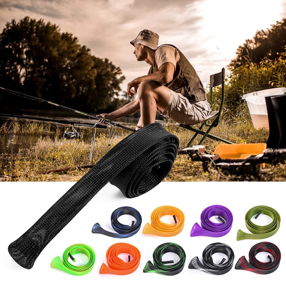 Étui de protection pour canne à pêche 190cm - Manchon couvre-canne spinning durable pour pêche en mer
