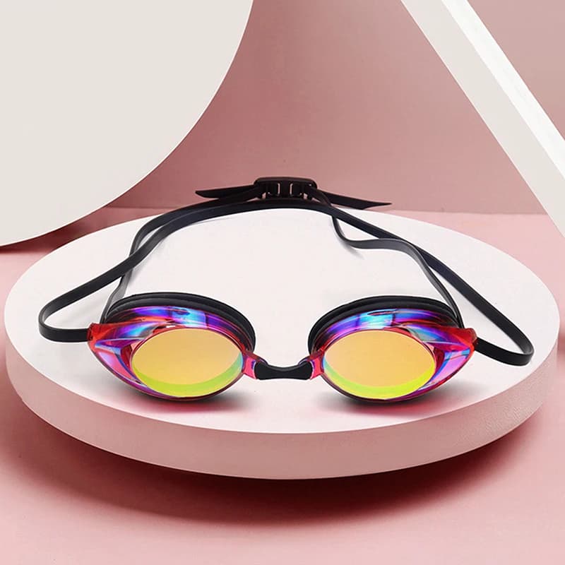 Masque de natation professionnel unisexe anti-buée et protection UV pour adultes - étanche