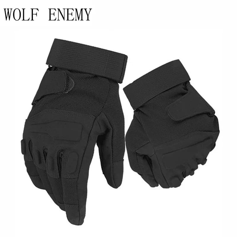 Gants tactiques US Army fibre carbone antidérapants sports outdoor pêche complète