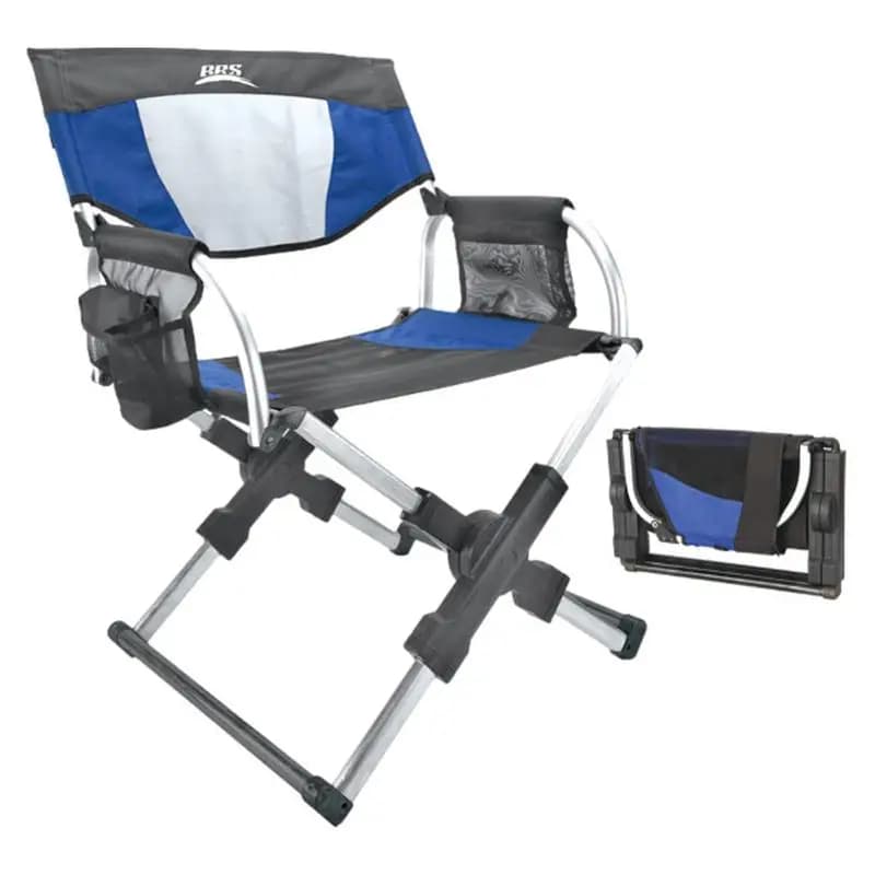 Fauteuil pliant BRS-D3A pêche camping plage - Chaise portable aluminium léger avec sacoche