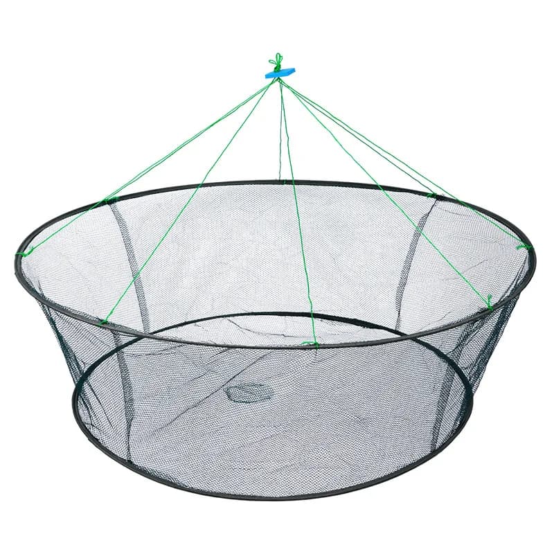 Filet élastique pliant 80cm pour crevettes anguilles et crabes piège à appâts pêche casting