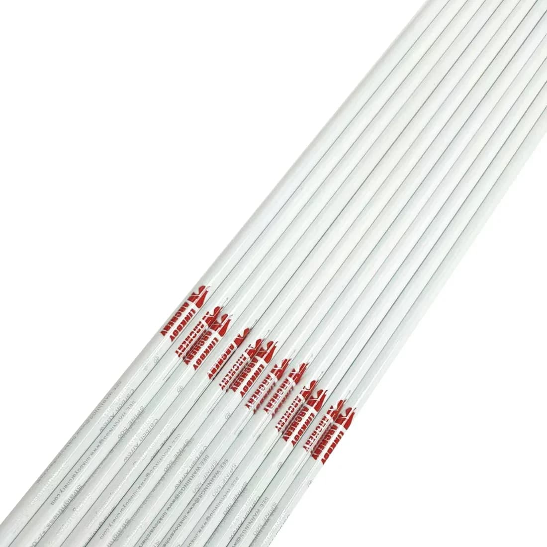 Flèches carbone Linkboy ID6.2mm spine 400-800 lot 6/12 pour arc compound chasse pêche tir sportif