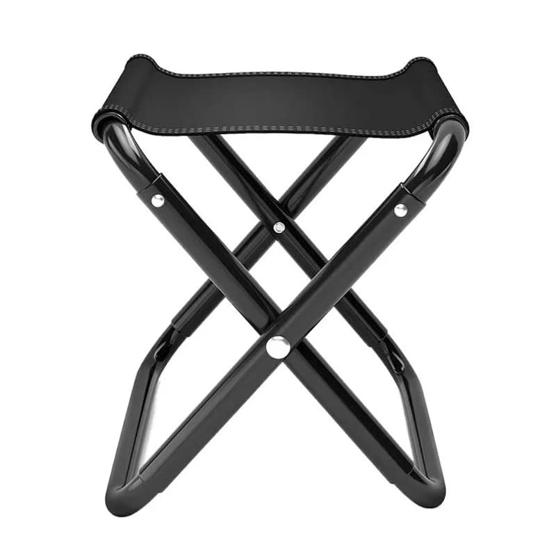 Chaise pêche aluminium pliante portable légère pour camping et extérieur