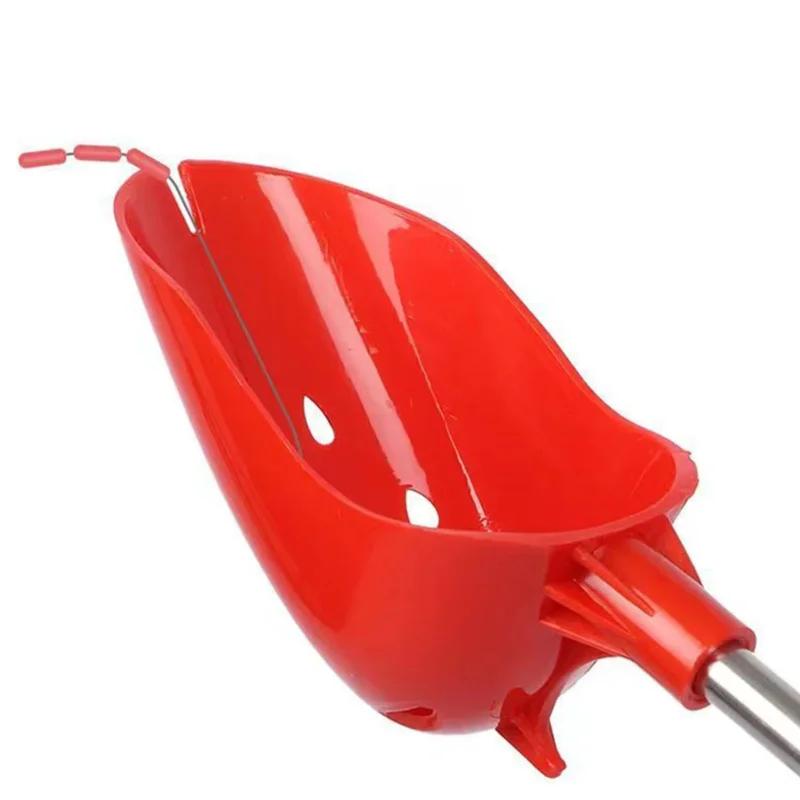Cuillère à amorce rétractable - Louchette légère manche long anti-dérapant pour lancer précis