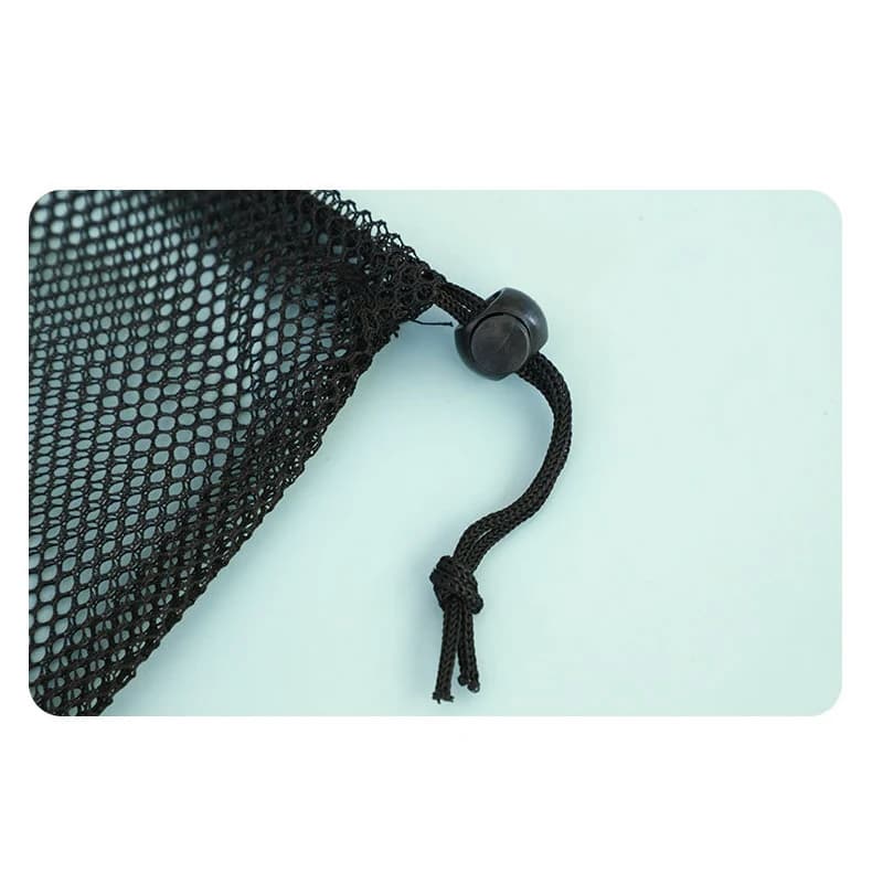 30 ou 50 sacs de rangement en polyester perforé pour pêche, organisation matériel et accessoires