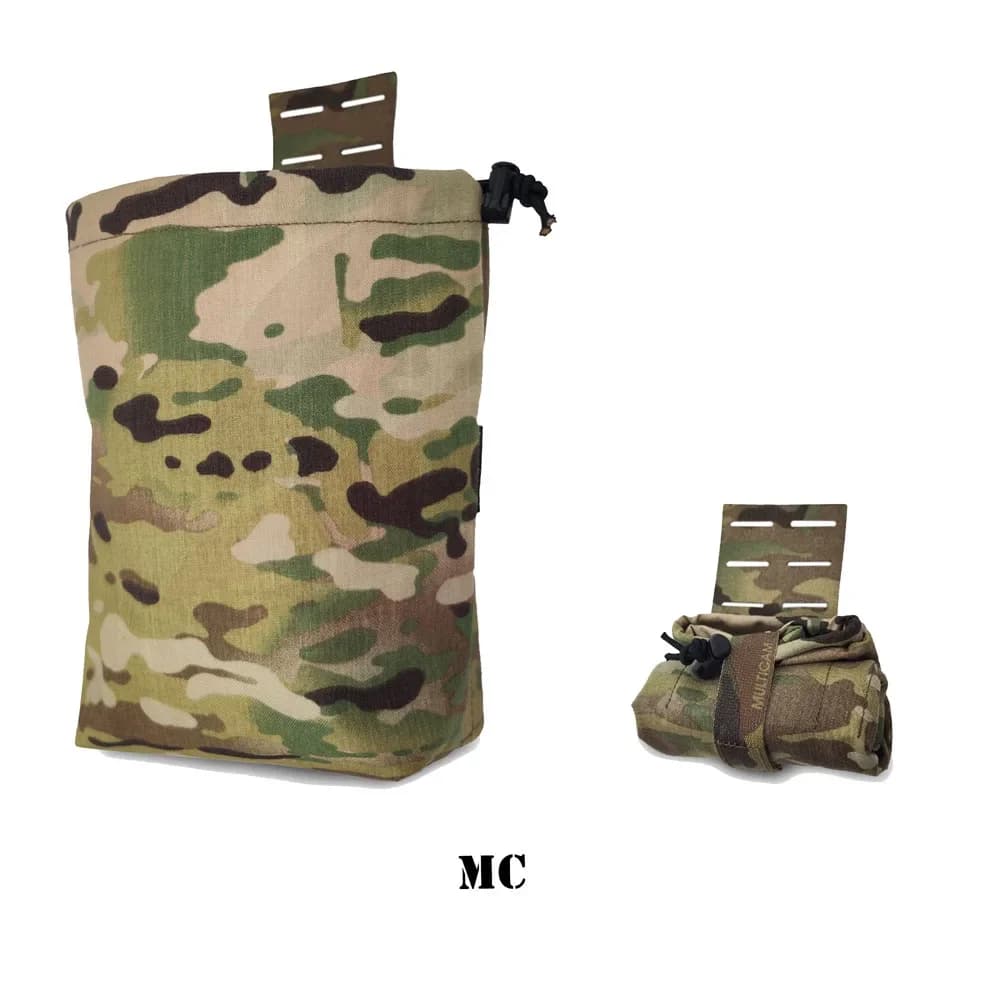 Pochette pliable tactique pêche - Sac recyclage déchets pliable KINETIC
