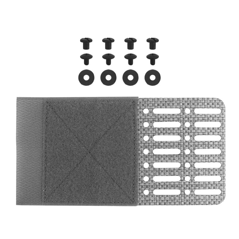 Extension de gilet tactique - Plaque composite expansible pour portage équipement pêche