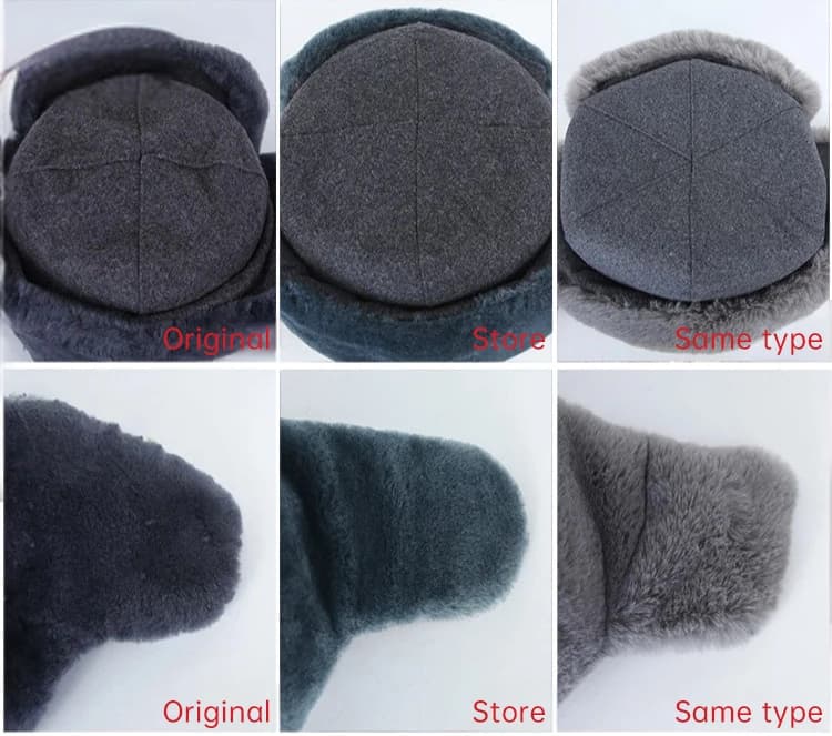 Ushanka russe hiver pêche chasse ouverture tactique oreillettes fourrure étoile rouge