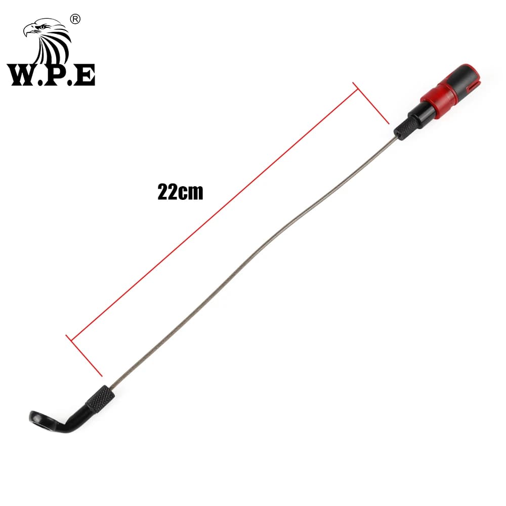 Swingeur de pêche à la carpe multicolore W.P.E - Indicateur LED électronique pour appâts et amorces