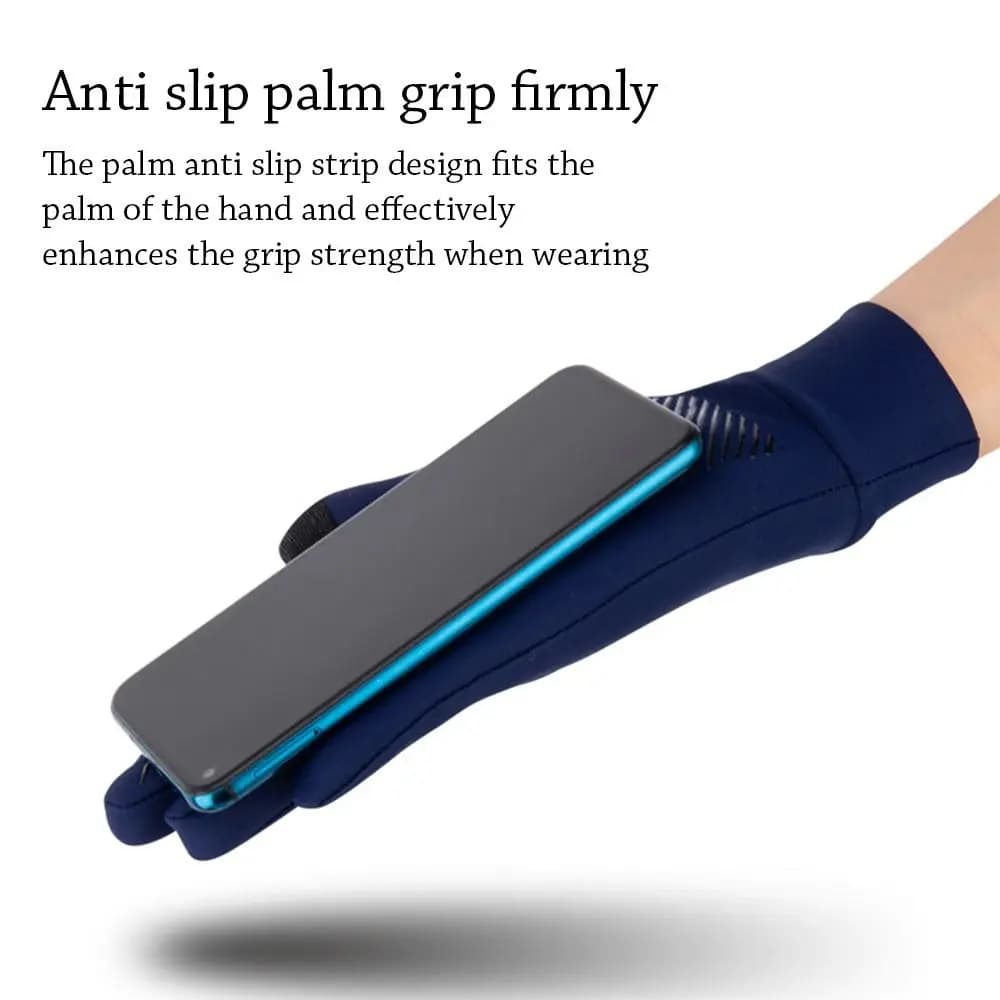 Gants protection UV été hommes femmes - respirants élastiques fins anti-dérapage mitaines solaire