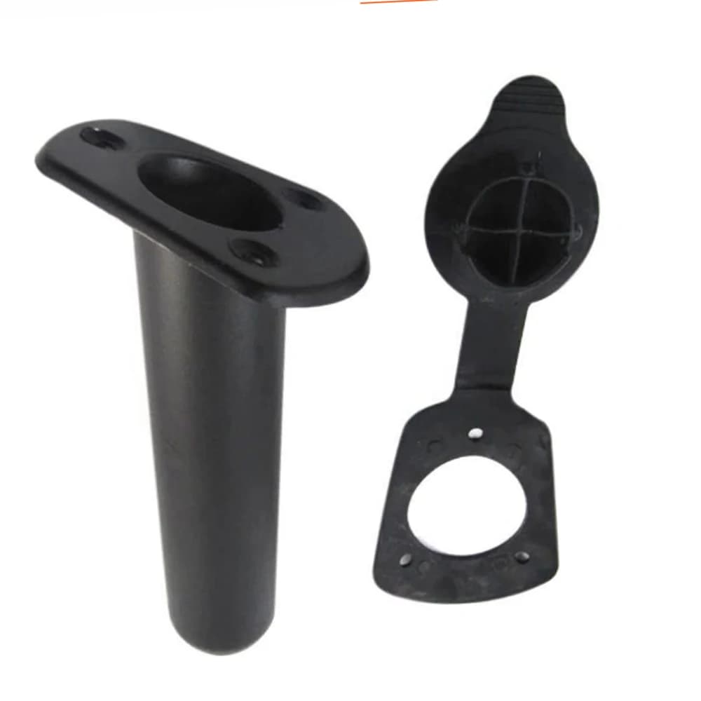 Support de canne à pêche kayak 2/4 pièces avec cache et joint étanche pour fixation flush mount