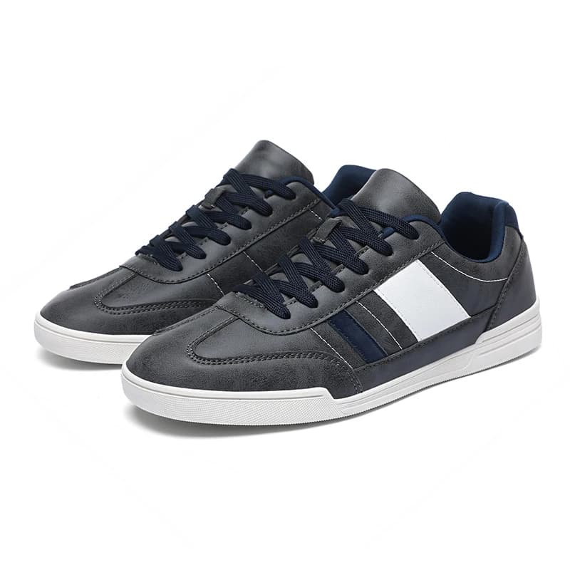 Chaussures de pêche homme à orteils larges en cuir, confortables pour marcher pieds nus, chaussures plates décontractées