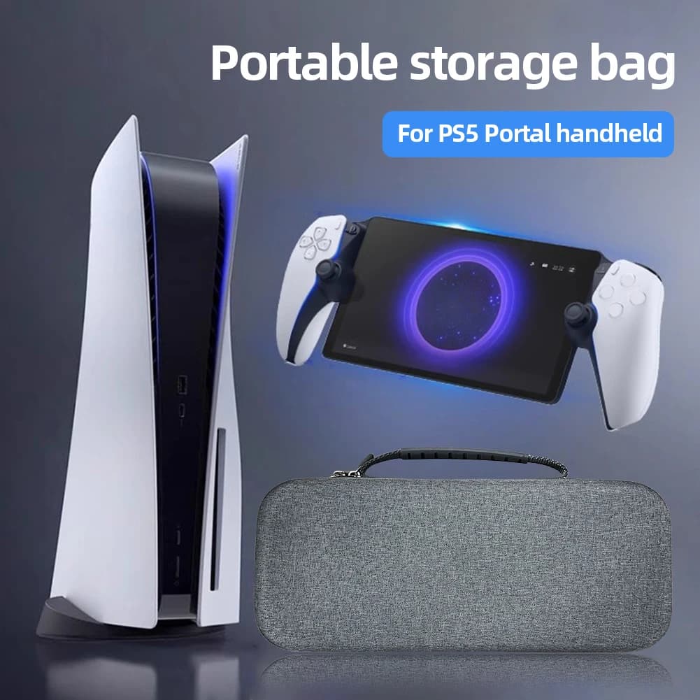 Housse de protection Sony PS5 Portal - Coque rigide EVA anti-choc étui de transport portable