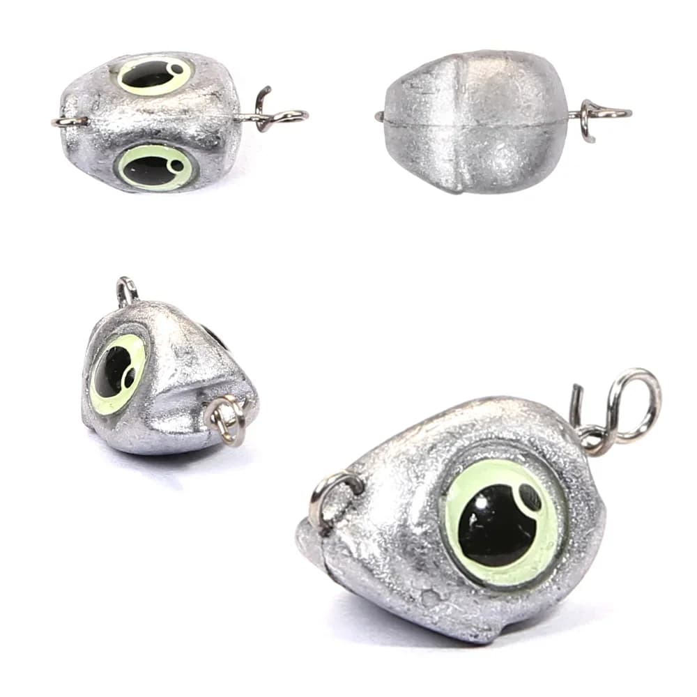 Têtes plombées cheburashka swing jig pour leurres souples - Pêche carnassiers France
