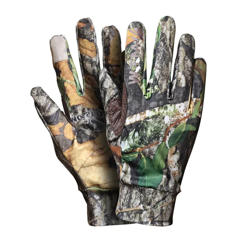 Gants camouflage pêche tactiques bioniques écran tactile élastiques anti-dérapage chasse doigts complets