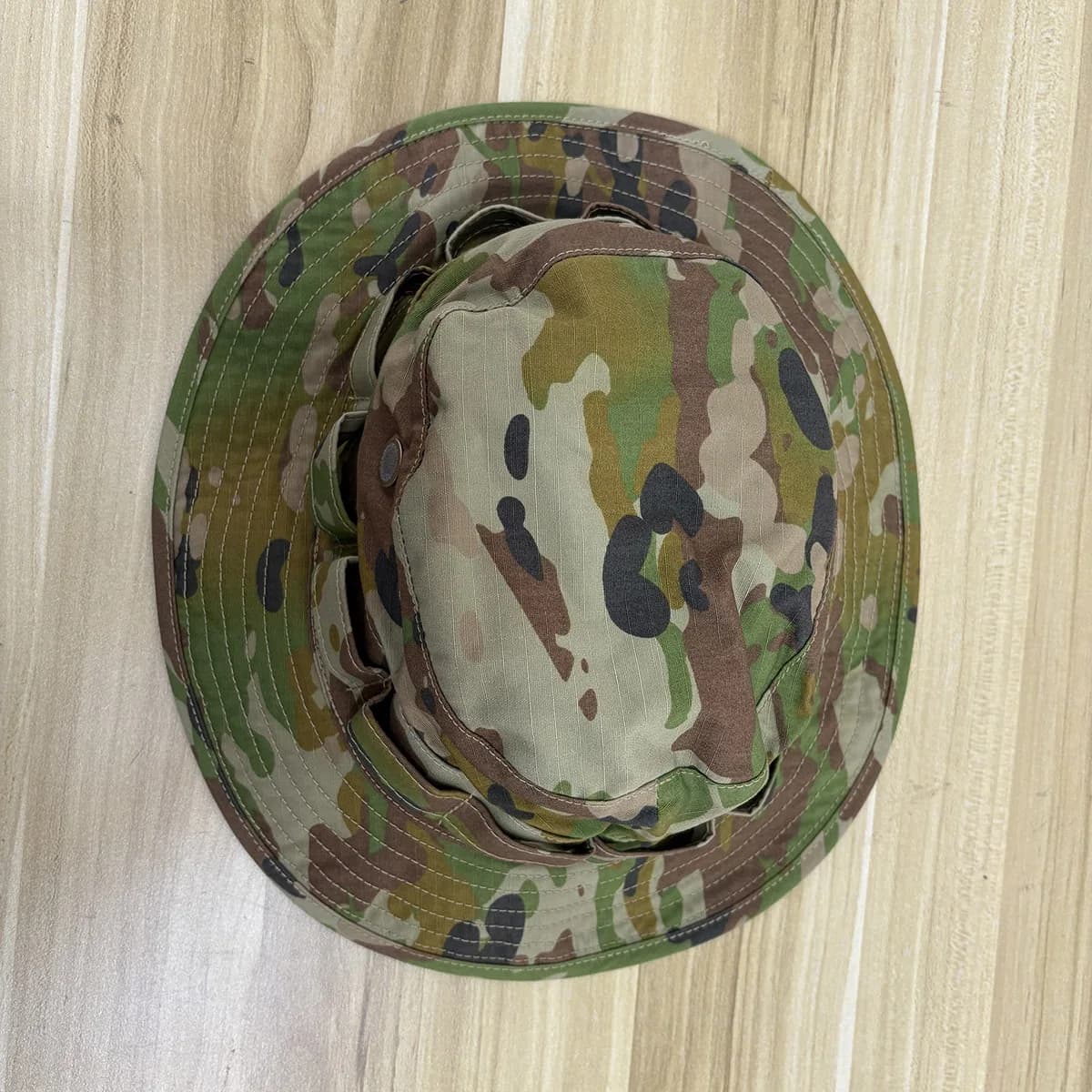 Chapeau pêche camouflage désert australien - Bonnet boonie pêche tous temps protection complète