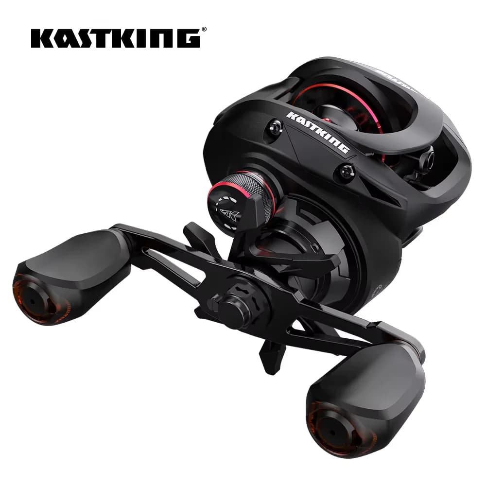 Moulinet baitcasting KastKing Brutus frein magnétique 7.2:1 8kg drag pour pêche aux leurres carnassiers