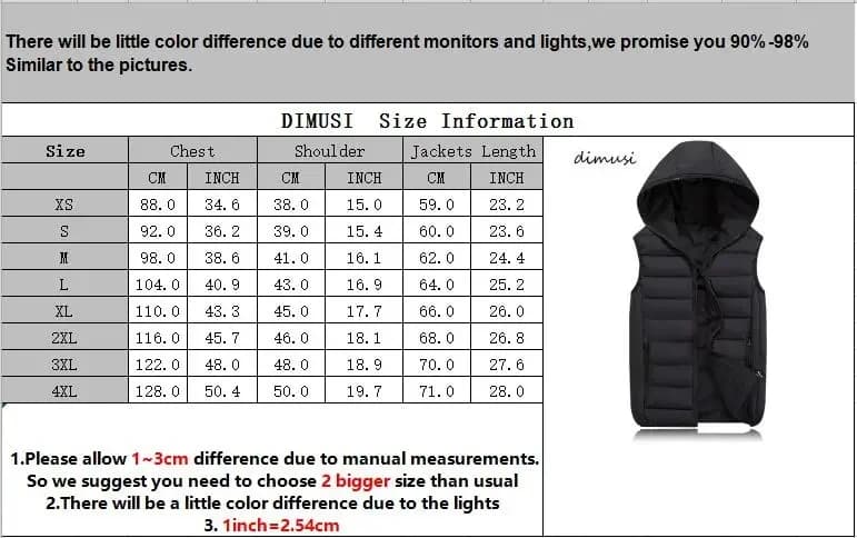 Veste sans manches matelassée homme hiver chaude avec capuche coton épais taille 4XL