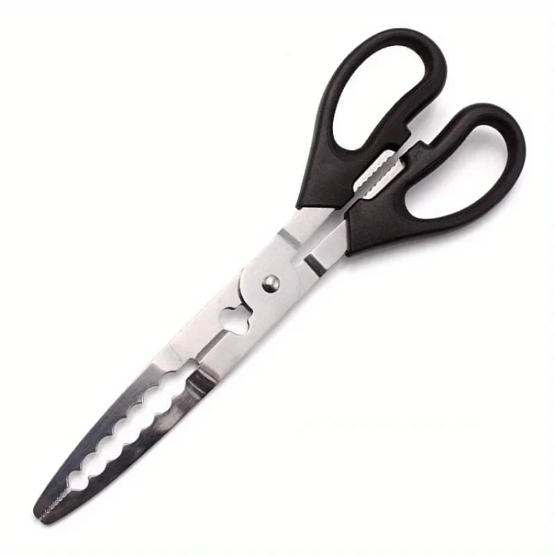 Pince de pêche longue multifonction avec coupe-fil et pince à crabes en acier inoxydable
