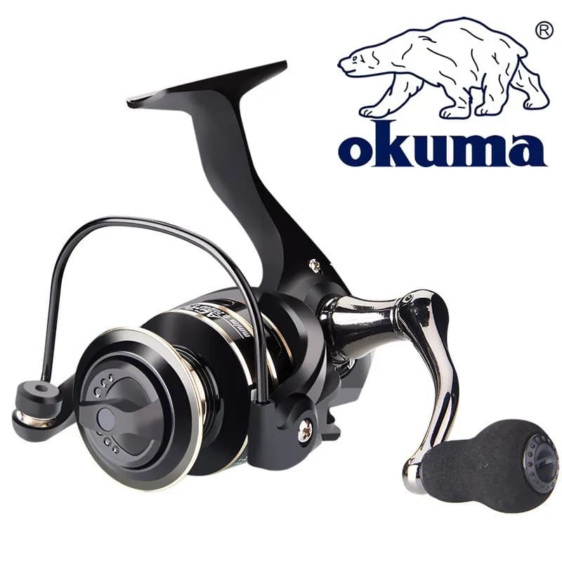 Moulinet de pêche trolling OKUMA AC2000-7000 neuf 5.2:1 frein 12kg max poignée grip métal bille
