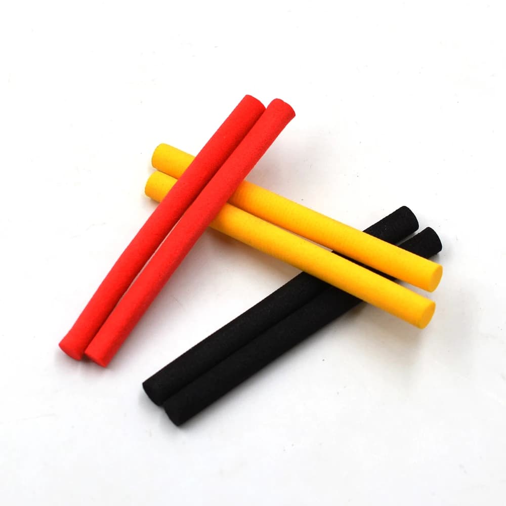 Accessoires pêche carpe 5 bâtons mousse - Cylindres flottants pour montages - Équipement pêche tactique