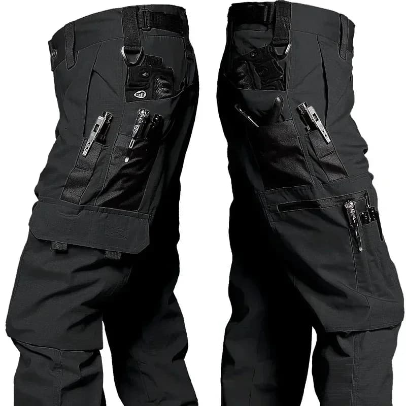 Pantalon cargo 2024 résistant à l'usure - imperméable pour pêche technique et entraînement outdoor