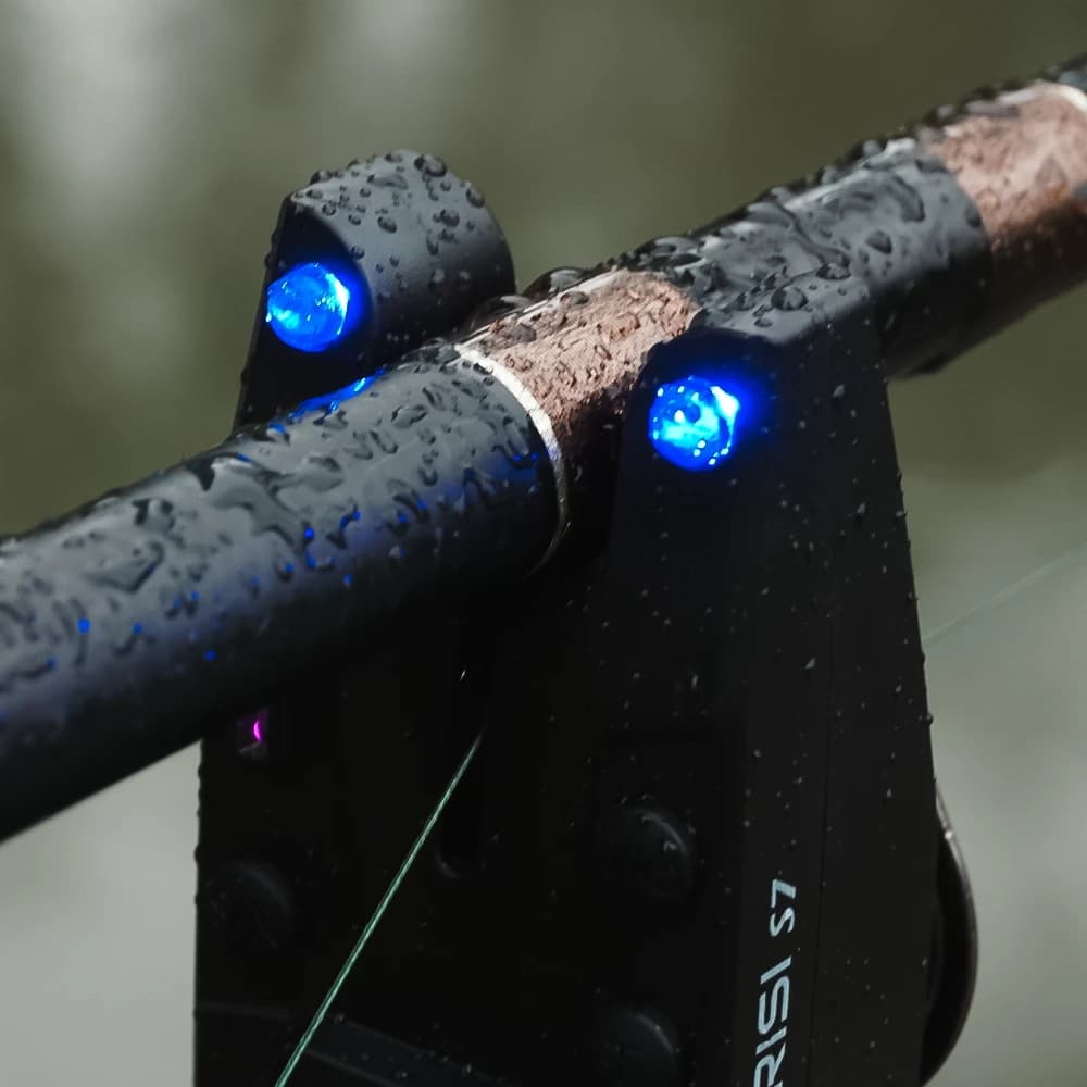 Kit alarme morsure sans fil Hirisi S7 pêche carpe 1+4 étanche LED volume réglable équipement