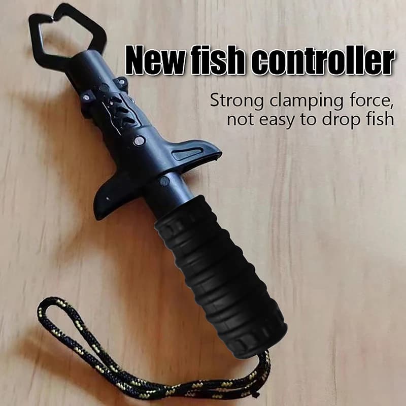 Pince à lèvres pêche avec balance intégrée - Outil anti-rouille pour débutants passionnés de pêche