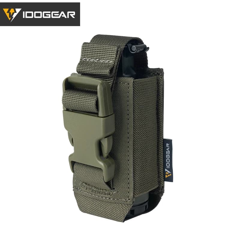 Poche tactique flashbang IDOGEAR 3593 pour pêche - Porte-outils multifonction MOLLE pour équipement