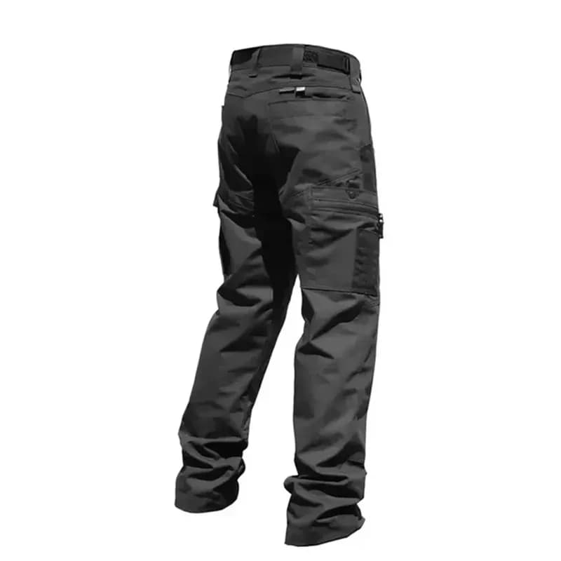 Pantalon cargo pêche noir camouflage imperméable ripstop multi-poches pour homme extérieur
