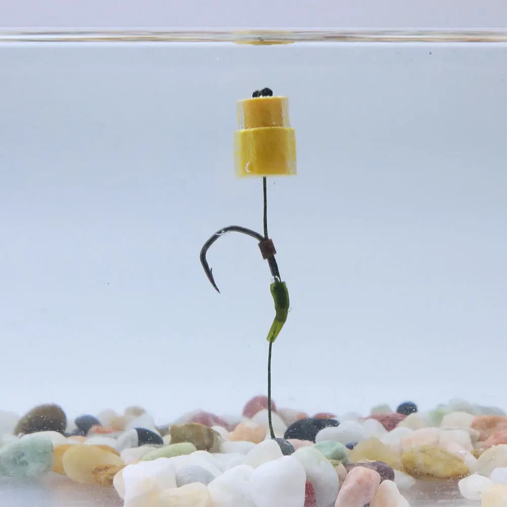 Boilies method feeder pop-up 15 pièces pour montage Ronnie rig - terminal tackle pêche carpe