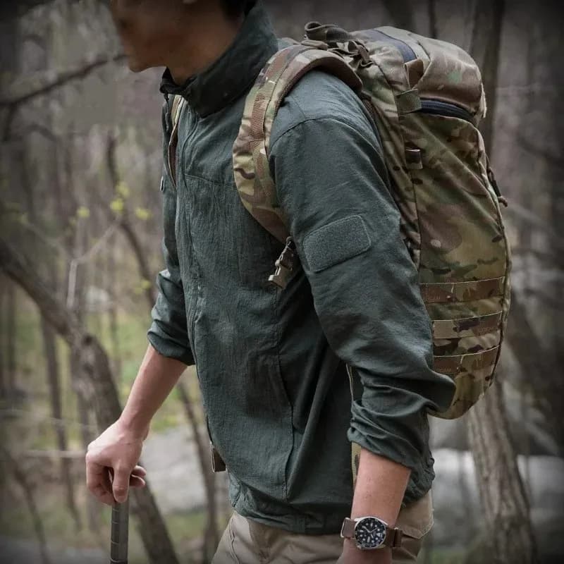 Veste de pêche légère été imperméable - Coupe-vent respirant portable pour pêche