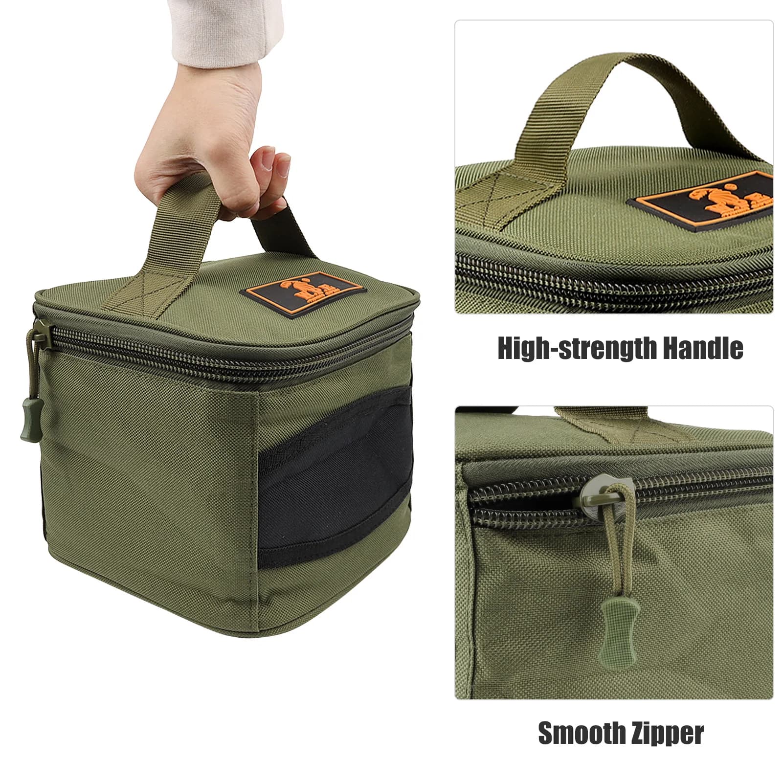 Étui de rangement pour moulinets spinning série 500-10000 avec sac de transport et accessoires de pêche