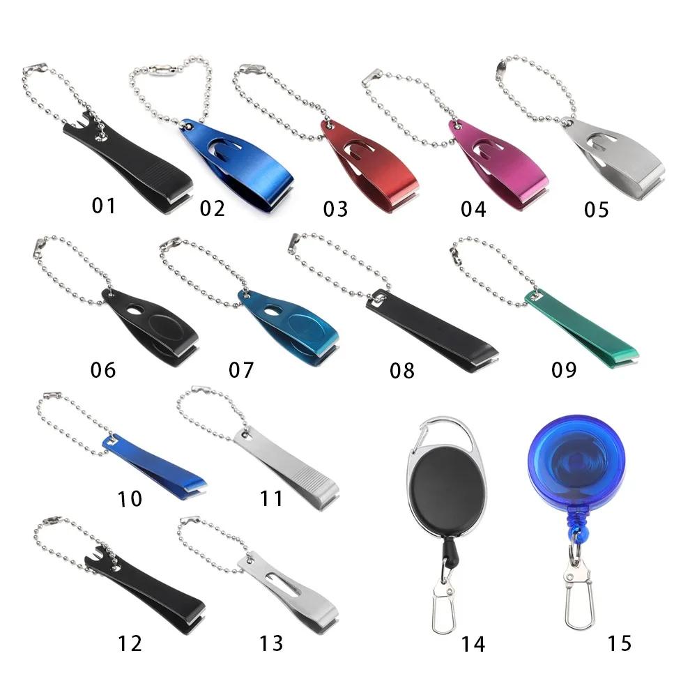 Coupe-ligne portable mini pêche : coupe-fil nylon carbone, pince multifonction pour leurres et hameçons
