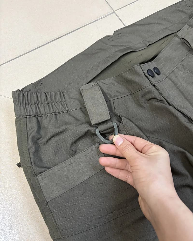 Pantalon tactique pêche polyvalent résistant pour pêche sportive et randonnée aquatique