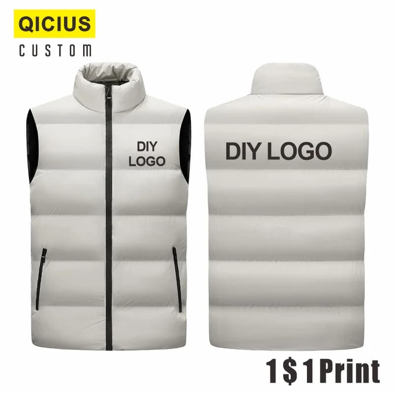 Veste polaire sans manches personnalisable logo entreprise pour pêche hiver coupe-vent chaude