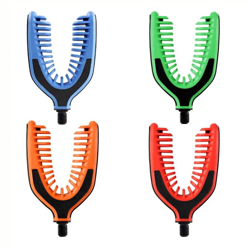 Support de canne à pêche feeder en forme de U - Support réglable pour pêche de la carpe et accessoires