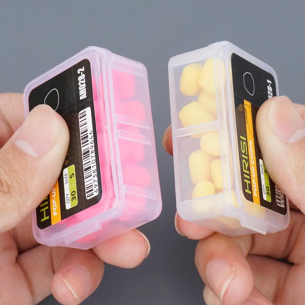 30 appâts pop-up maïs artificiels Hirisi pour carpe - Leurres souples pêche accessoires AH028