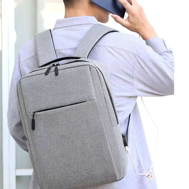 Sac à dos professionnel USB rechargeable 2024 - Cartable étanche ordinateur portable école bureau