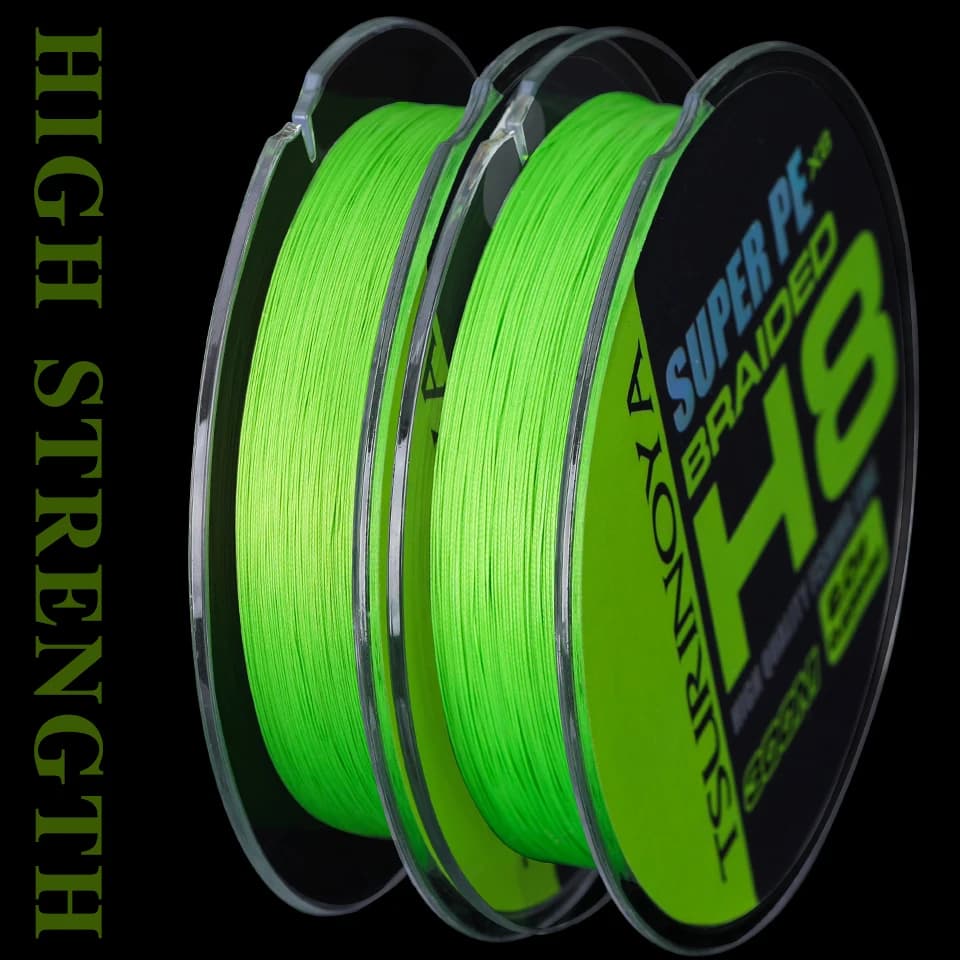 Ligne PE TSURINOYA H8 100-300M 8 tresses 14-50LB - Lancer ultra-long et multifilament lisse pour pêche précise