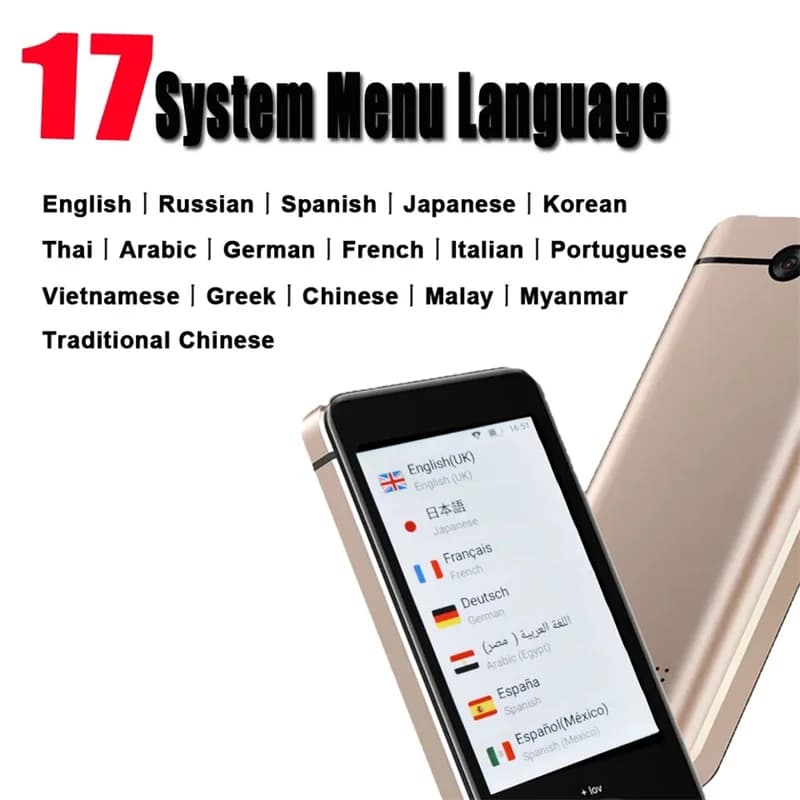 Traducteur vocal instantané M9 137 langues traduction hors ligne pour voyages pêche à l'étranger