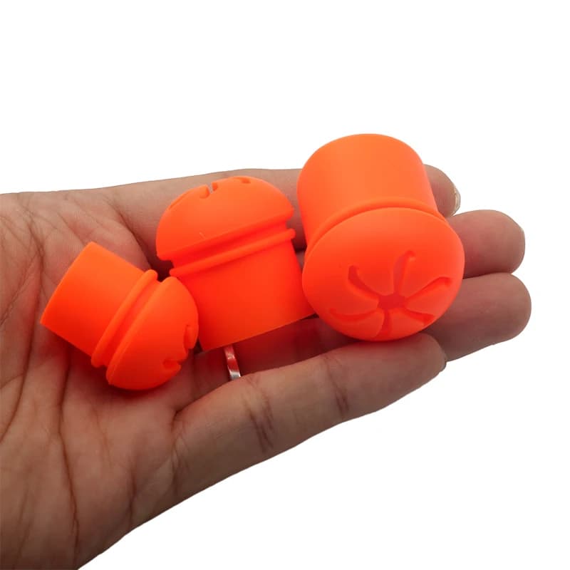 Protège-bouchon en silicone pour canne à pêche - Étui protecteur de manche en gel de silice pour leurres