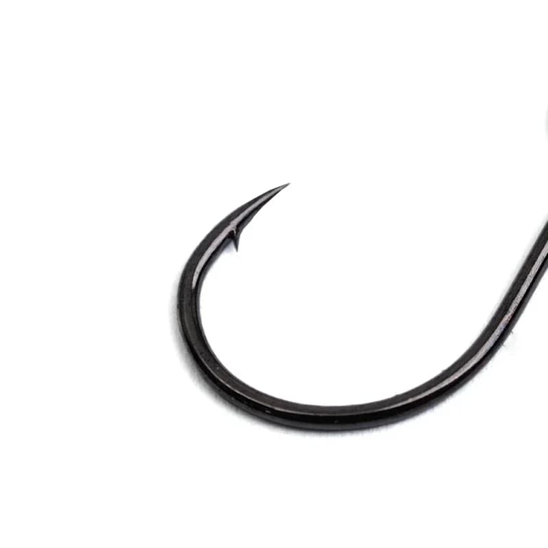 10 hameçons simples ORIGIN S55m taille 6 à 12 - Acier haute carbone pour pêche précise