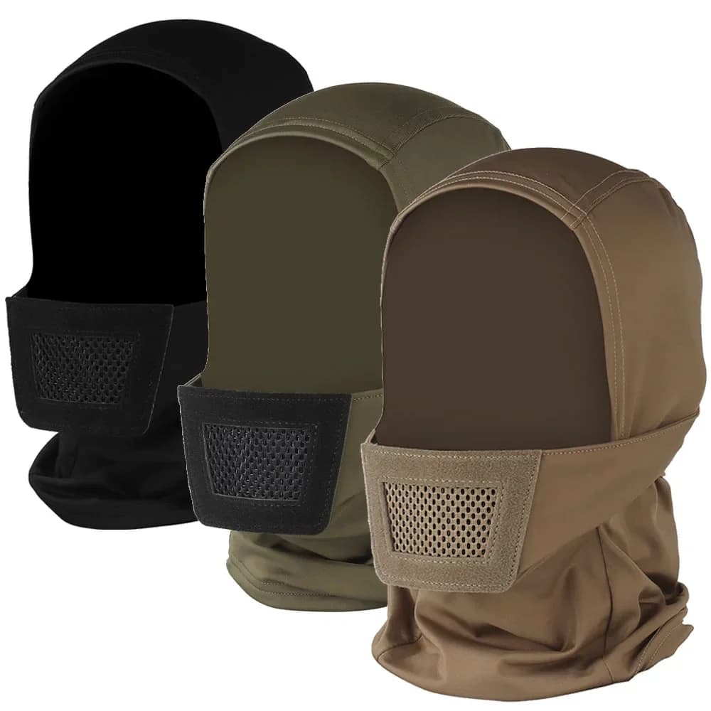 Masque airsoft protection intégrale pêche chasse paintball cyclisme balaclava tête